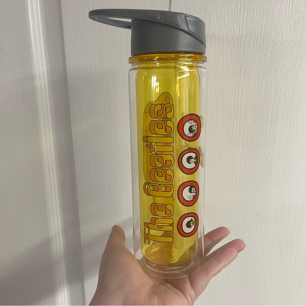 The Beatles Yellow Submarine Plastic Water Bottle